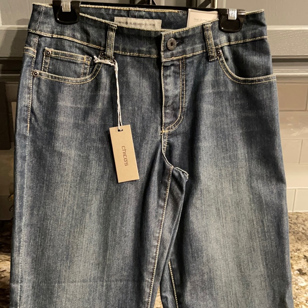 Chico’s Platinum Denim jeans size 00